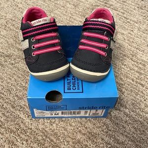Stride Rite baby walking shoes.